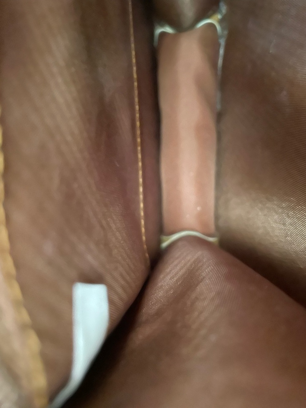 Vintage Metallic Gold Top-Handle Evening Mini Bag - Picture 6 of 10